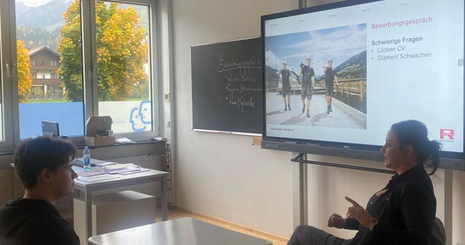 Bewerbungstraining Rieder Zillertal